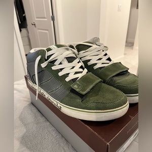 eS Men's Theory Skate Sneaker Chocolate Size 11.5 Justin Eldridge RARE 2009!